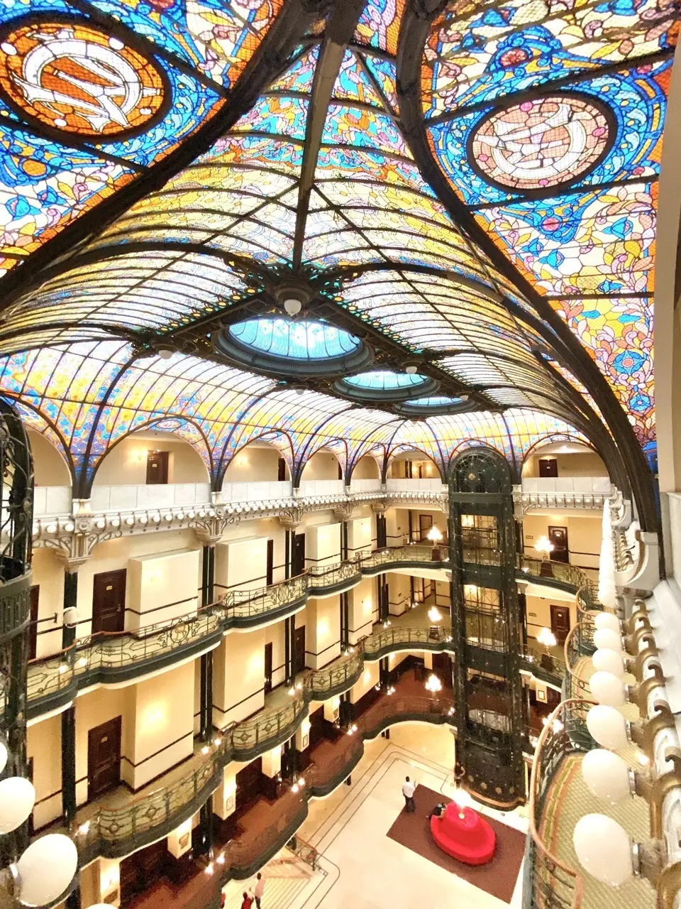 Gran Hotel Ciudad de Mexico techo