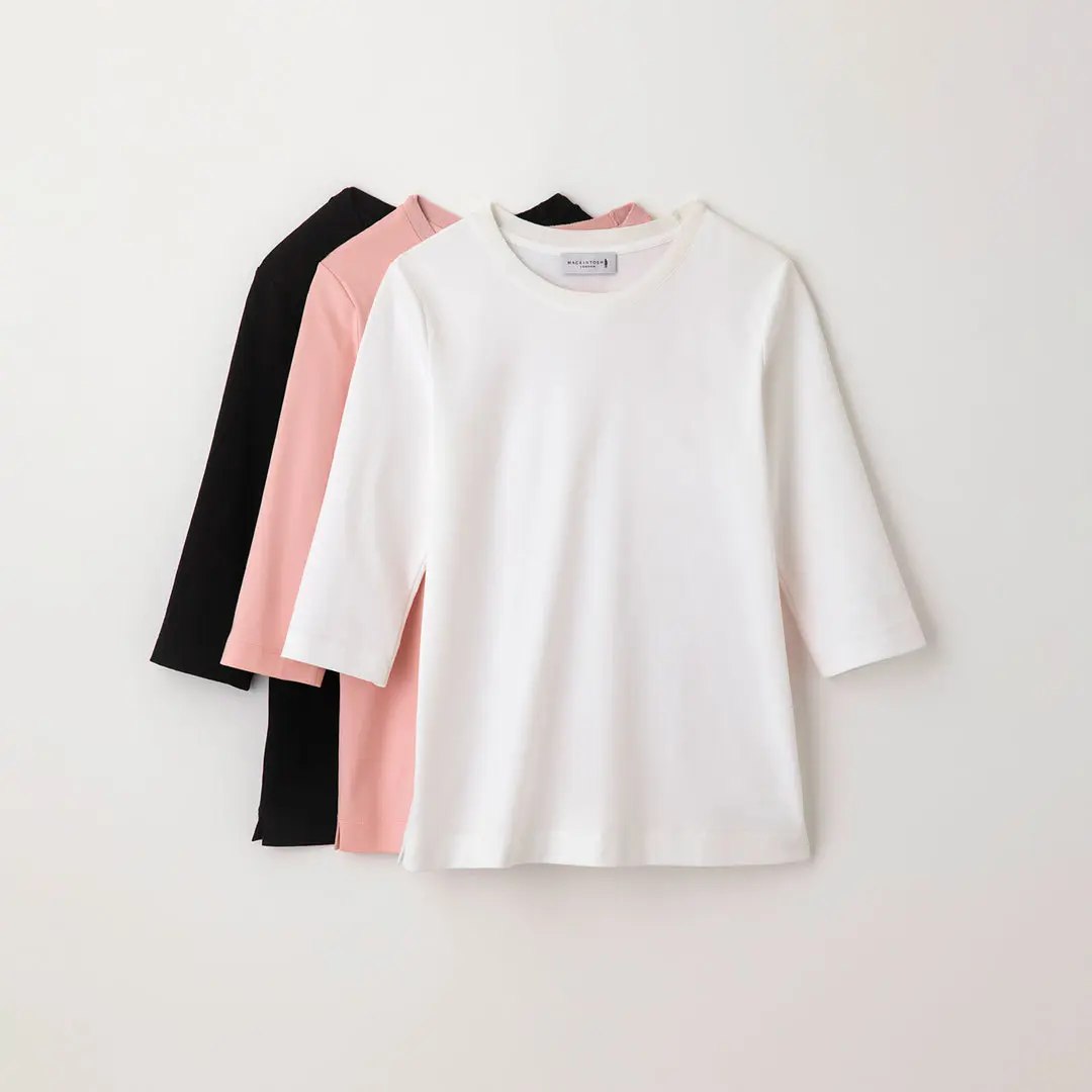 「マッキントッシュ ロンドン」の「SUPER FINE LAB. (スーパーファインラボ)」Tシャツ