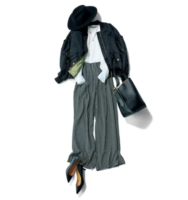 ブルゾン￥33,000／カレンソロジー 青山（アンド アールシー）