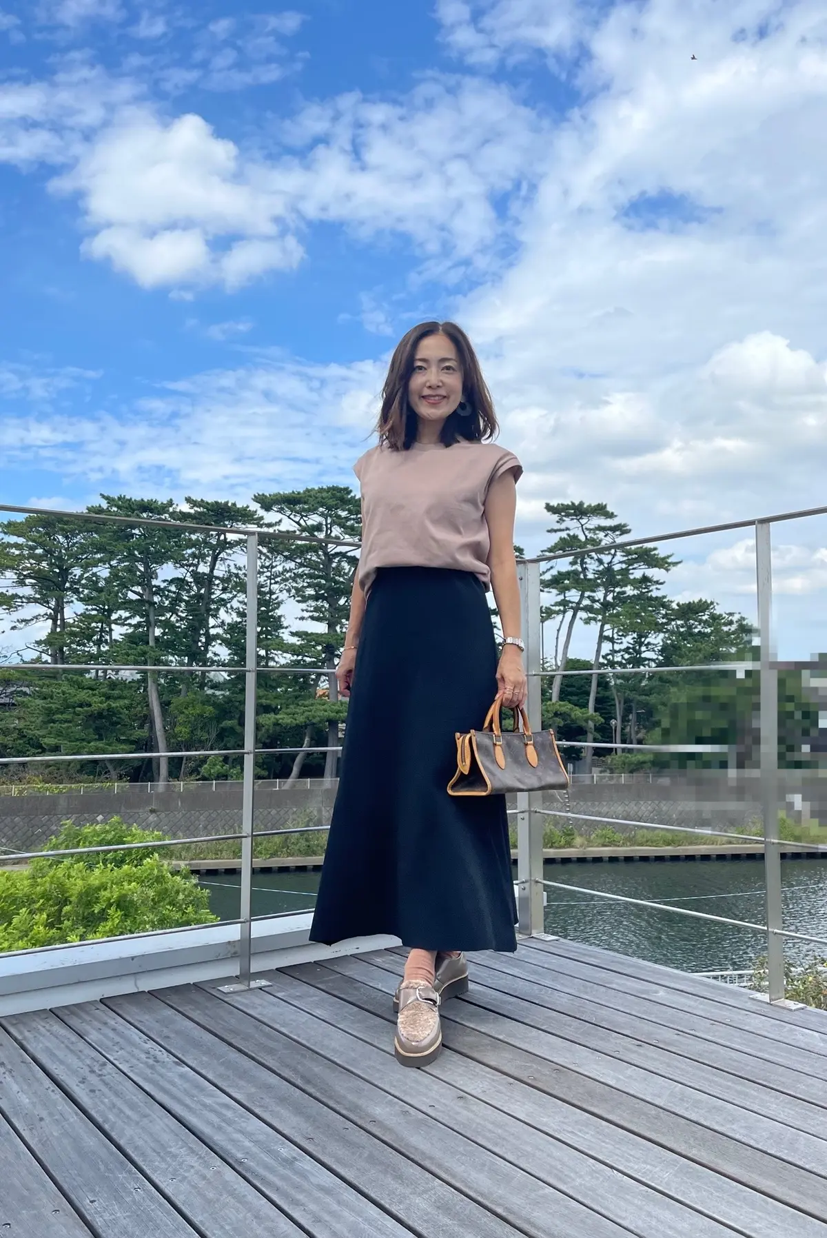 使える♡MUJIのベージュニットの画像_3