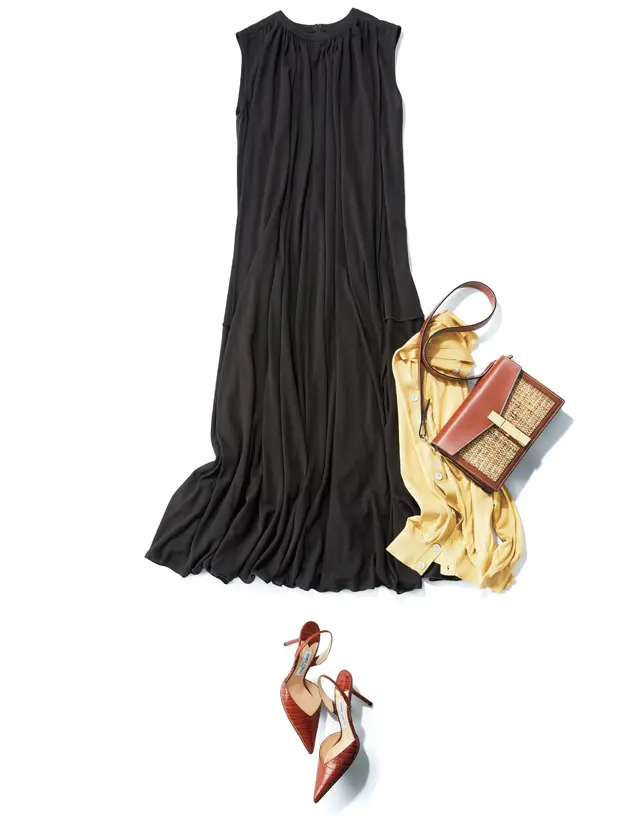 シンプル＆カジュアルなワンピースは