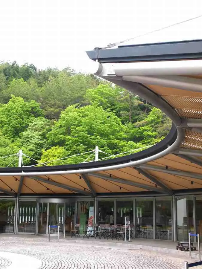 MIHOMUSEUM レセプション棟　I.M.ミンペイ　イオ・ミン・ペイ　