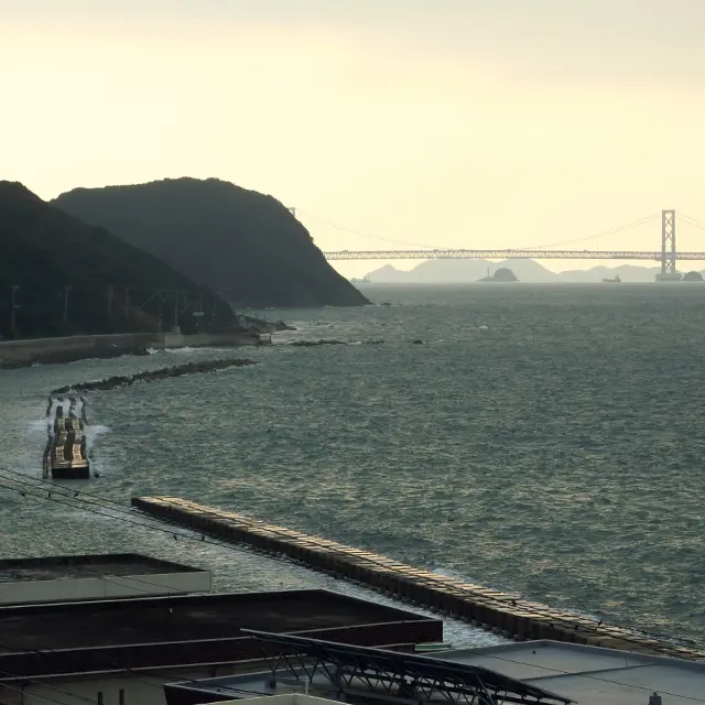 夕日を満喫できる