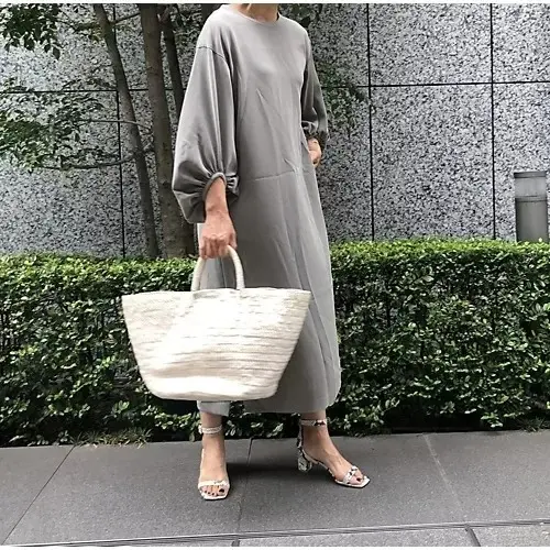 【50代 ワンピース】1枚で着映え、夏のの画像_16