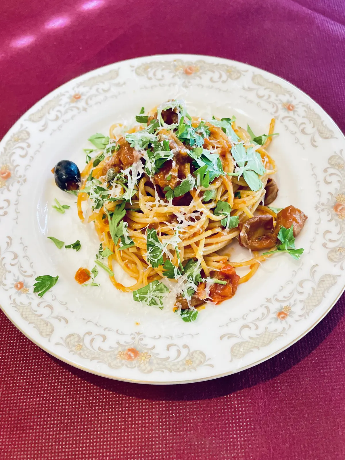 根津 La Fame（ラ・ファーメ）イタリアンランチのパスタ