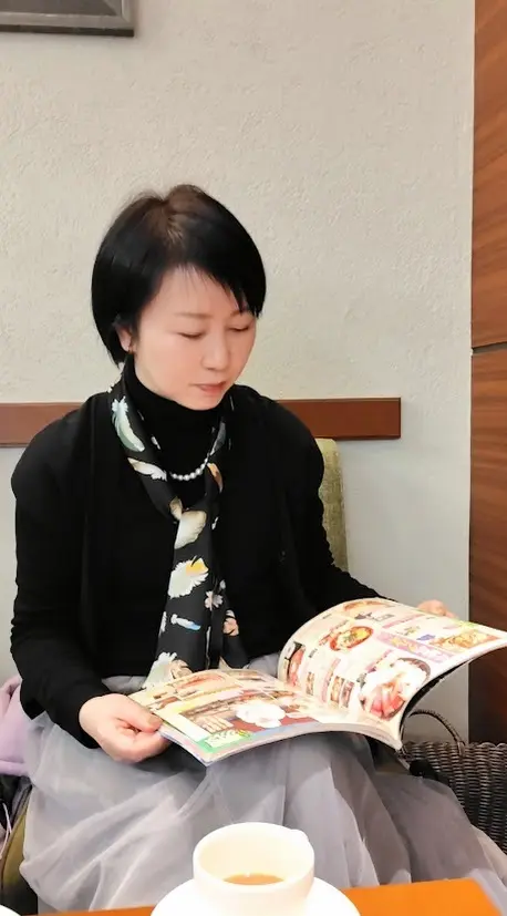 こっそり暖かいニットジレ＆ボウタイスカーの画像_4