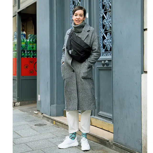 パリ＆ミラノマダム　冬映えする「白ボトム」コーデ