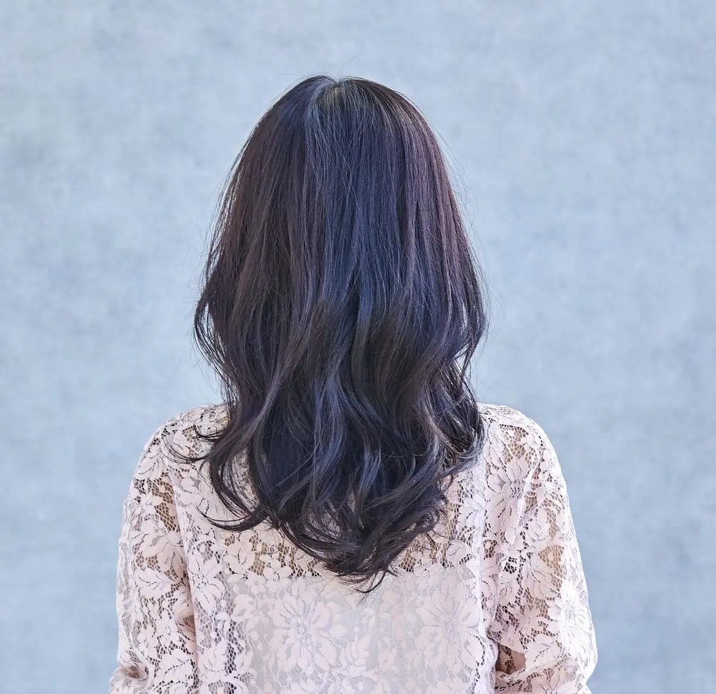 OurAge×Webエクラ  後から見たロングヘア　ヘアスタイル
