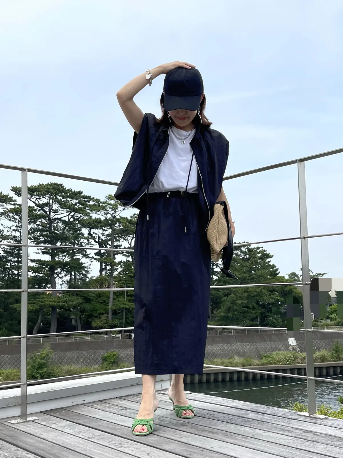 シャカシャカ素材のセットアップ♩着回し色の画像_2