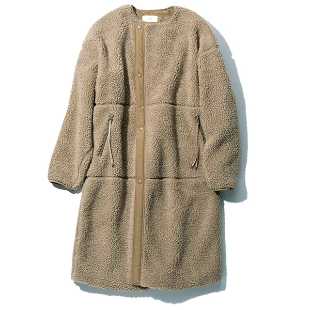 HYKE ボアコート