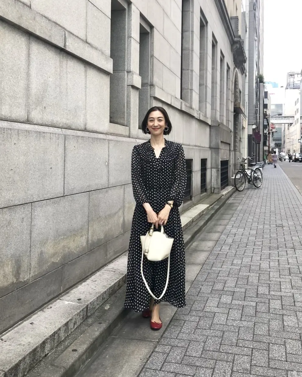ショートボブ＆水玉で華組銀座ランチ♩の画像_5