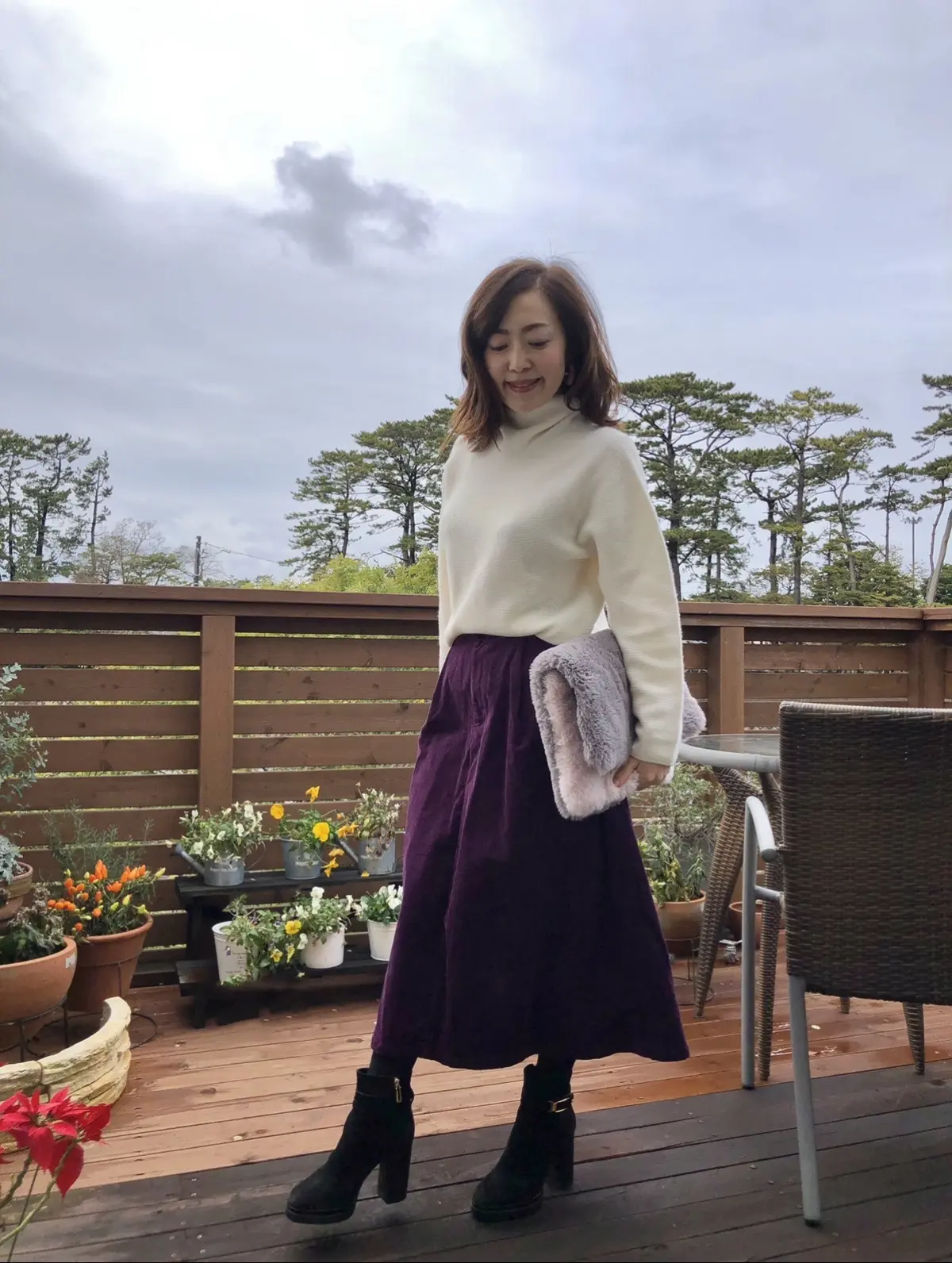 UNIQLOニット2枚でおうち時間をちょの画像_6