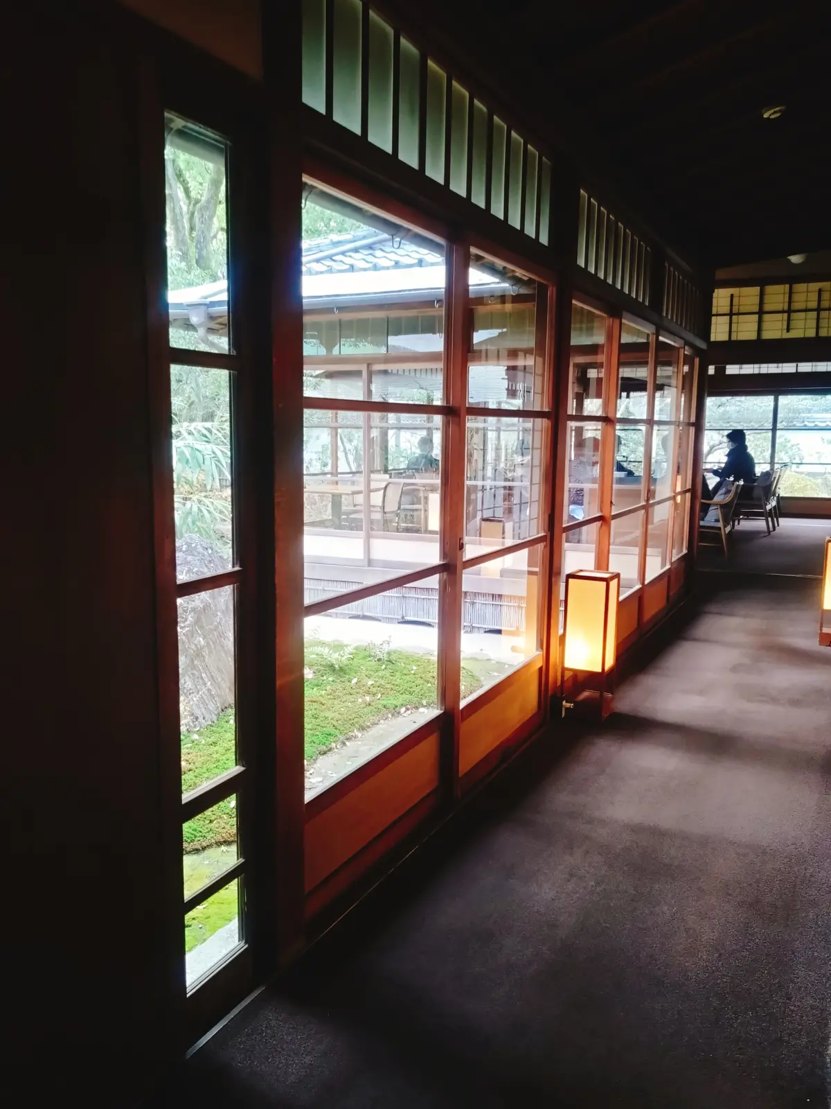 名古屋、徳川園、尾張徳川家、蘇山荘、和カフェ、40代ファッション、スタイルデリのコート、低身長コーデ