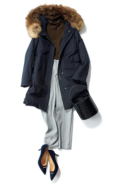 【Day17】美シルエットの蓄熱パンツとの画像_1