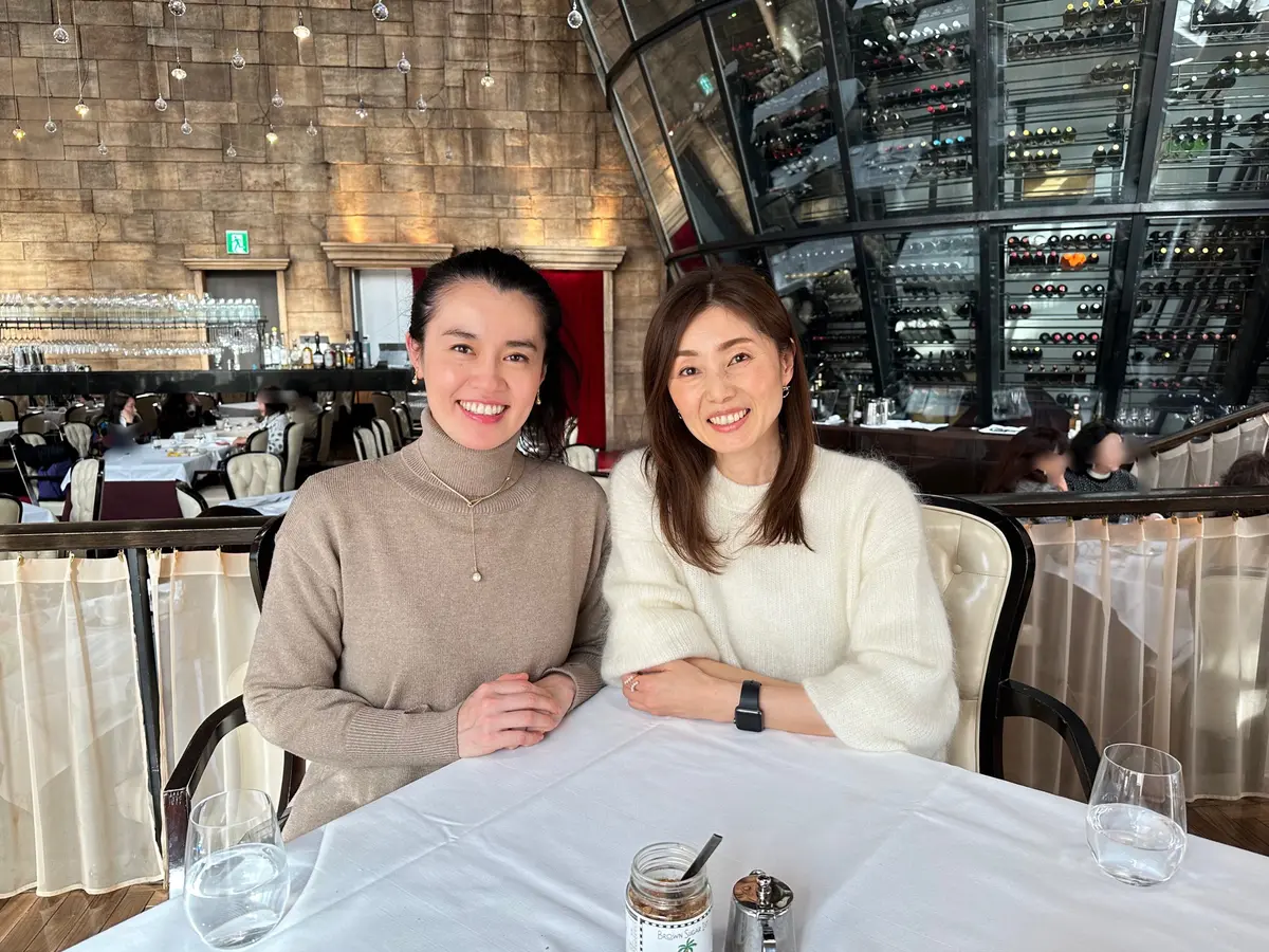 同期・宜子さんとの銀座ランチはホワイトコの画像_6
