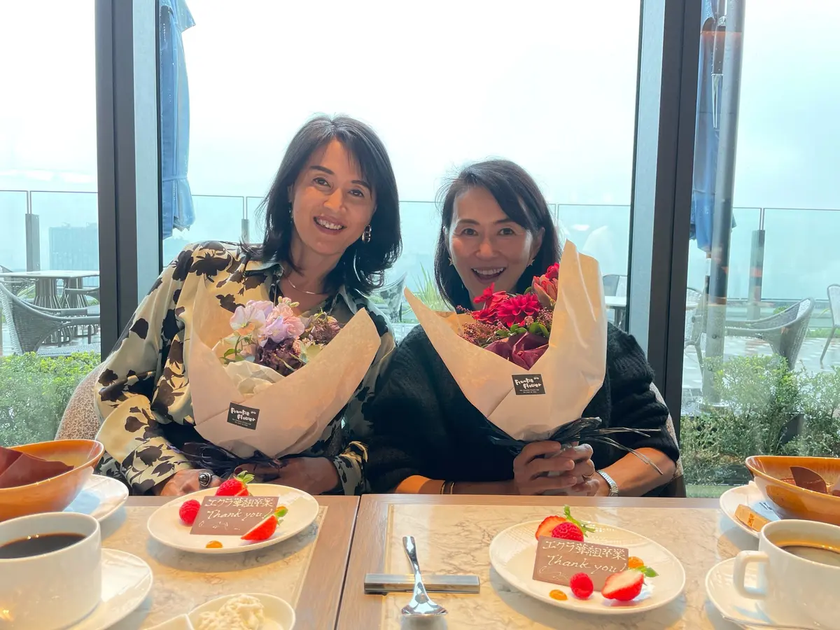 華組としての最後のランチへはブラックコーの画像_2