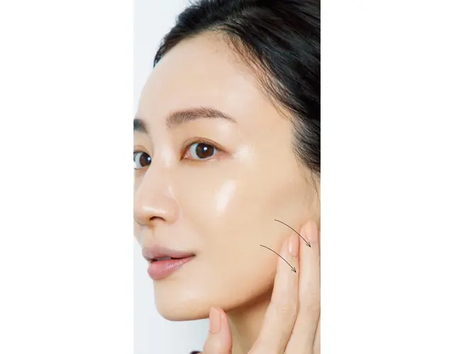 《3》三角地帯から側面に向かってなじませる