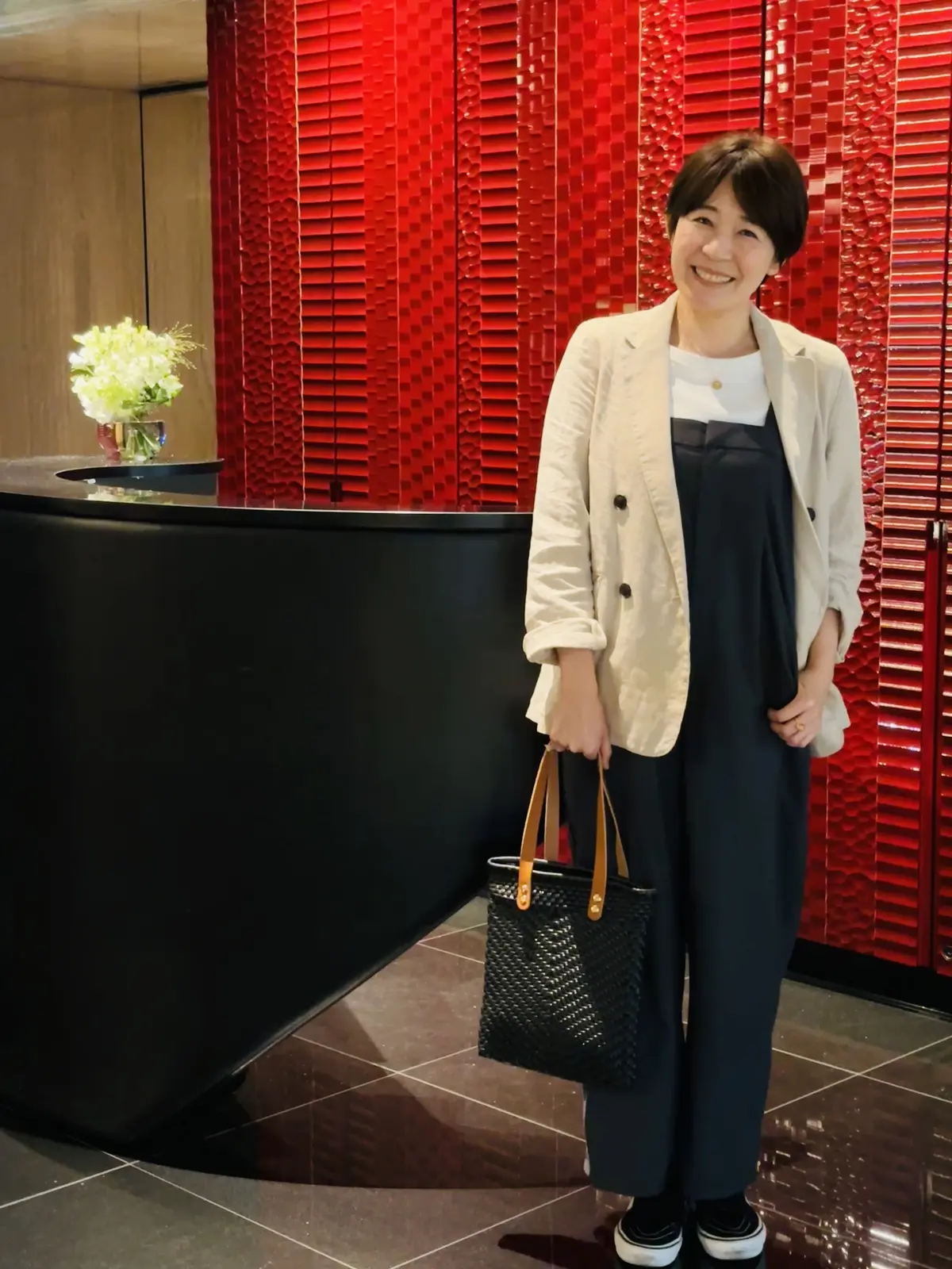 サロペットコーデでお誕生日はヒルトン大阪の画像_4