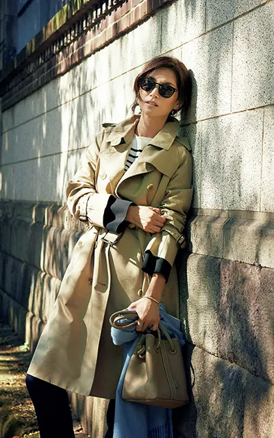 旬ブランドvs王道ブランドで「トレンチ」の画像_5