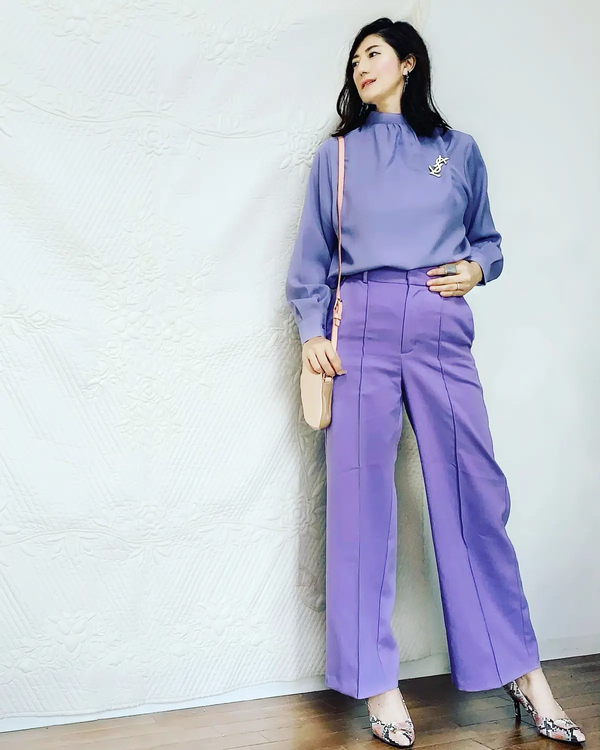 優美な パンツで春気分、２パターン！の画像_2