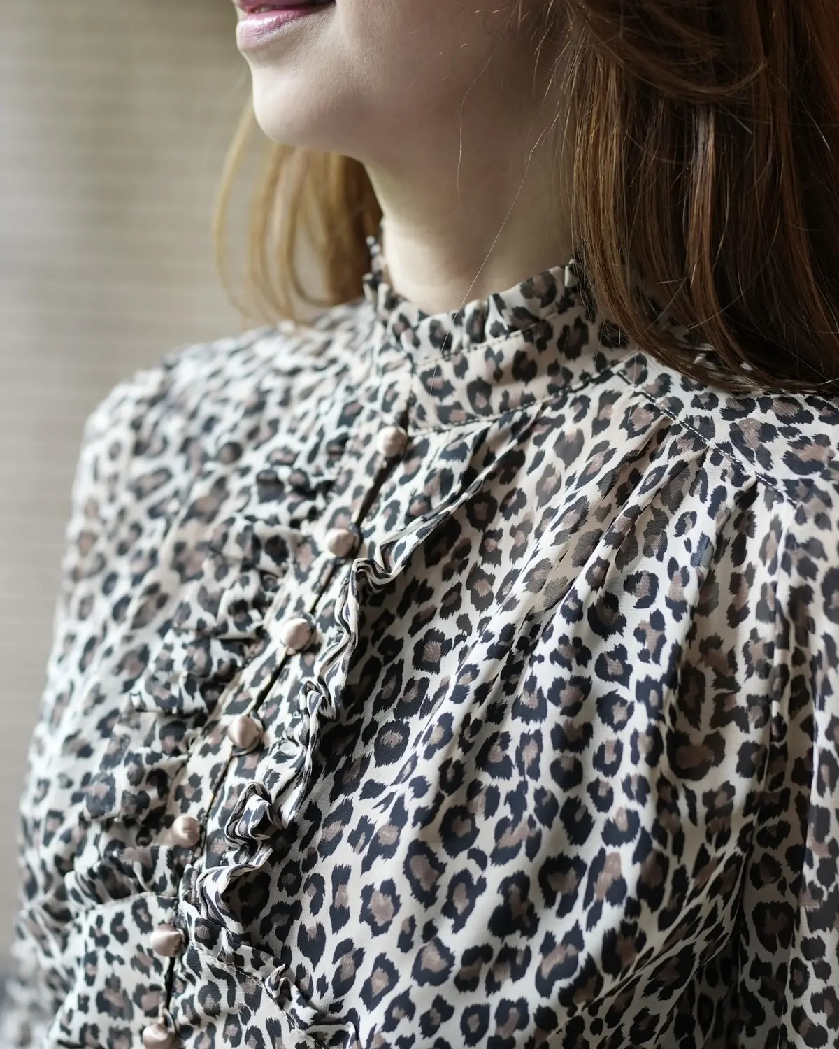 レオパードブラウス🤎🖤抜け感コーデ🍂の画像_3