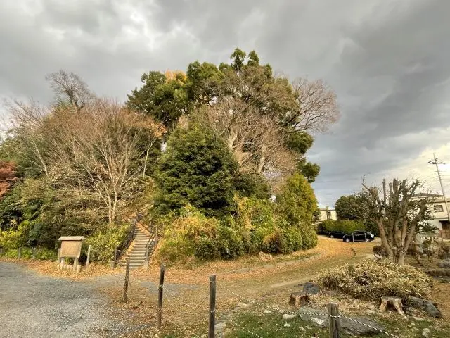 川越城の富士見櫓跡
