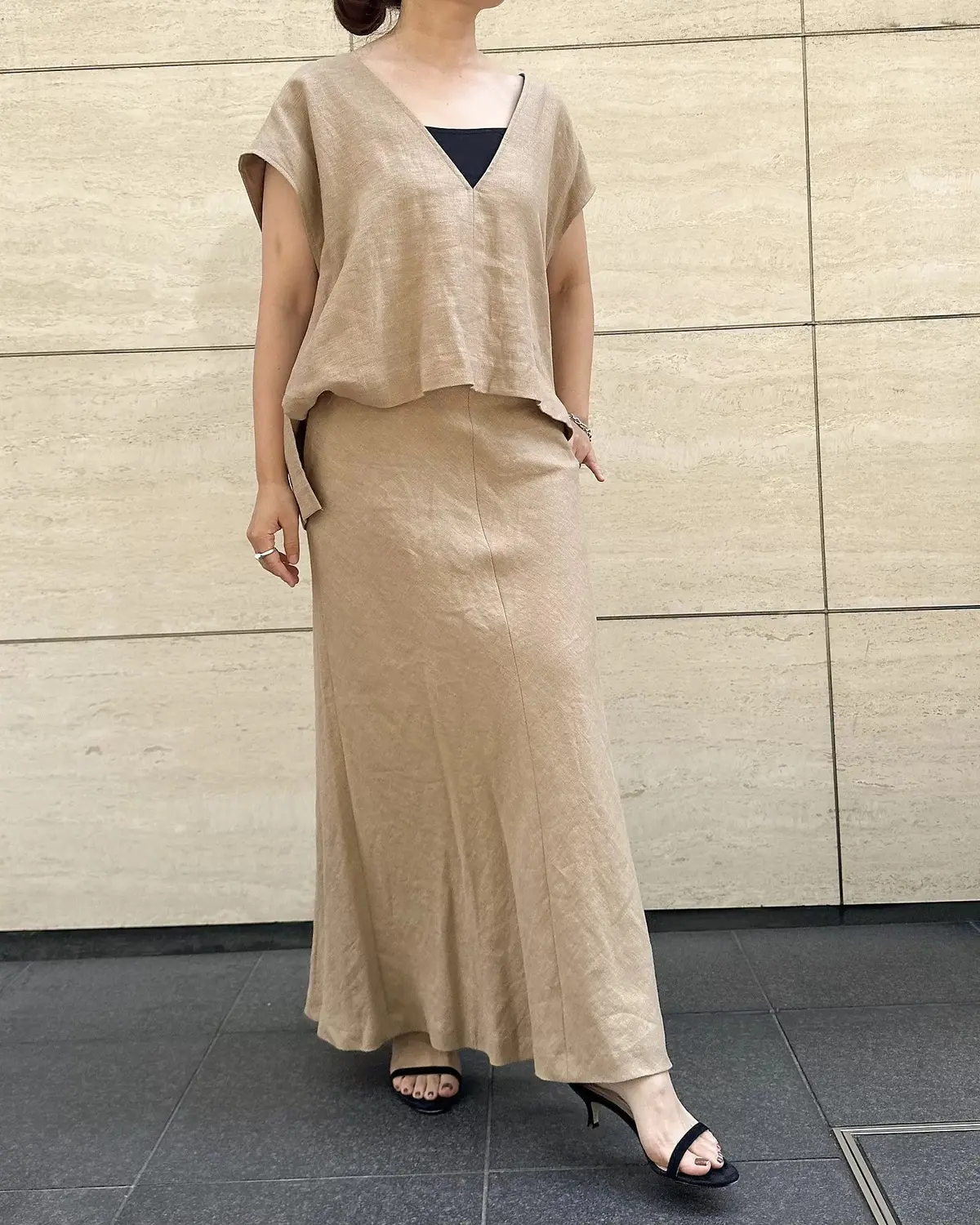 E by eclatの新作「リネンセットの画像_3