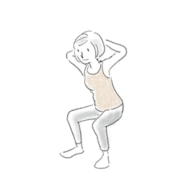 ウォーキングなど で集中的に歩く前に筋トレを行うと、 毛細血管が増え、脂肪も燃焼しやす くなる