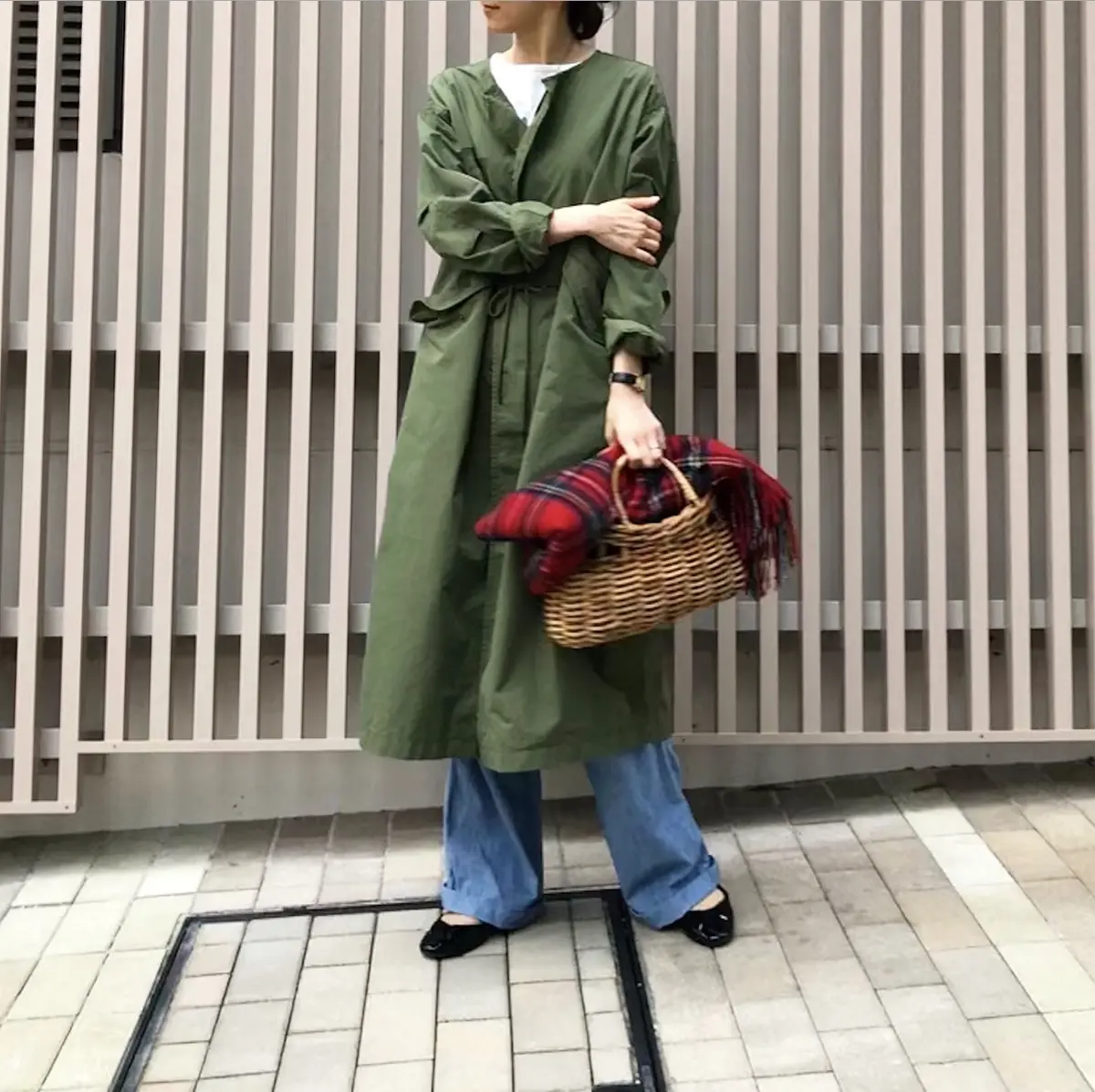 華組 謝名堂華菜子さんコーデ