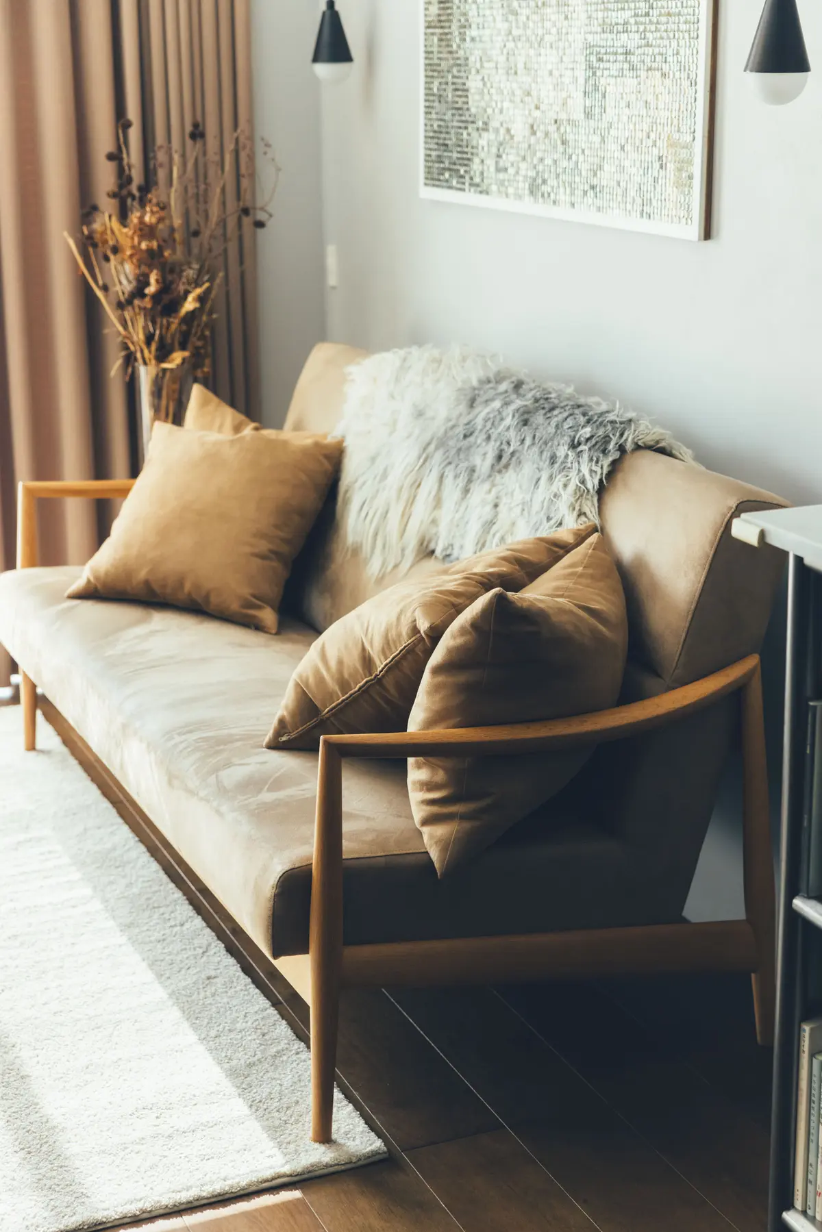 61㎡ スモールラグジュアリーな部屋　ソファ