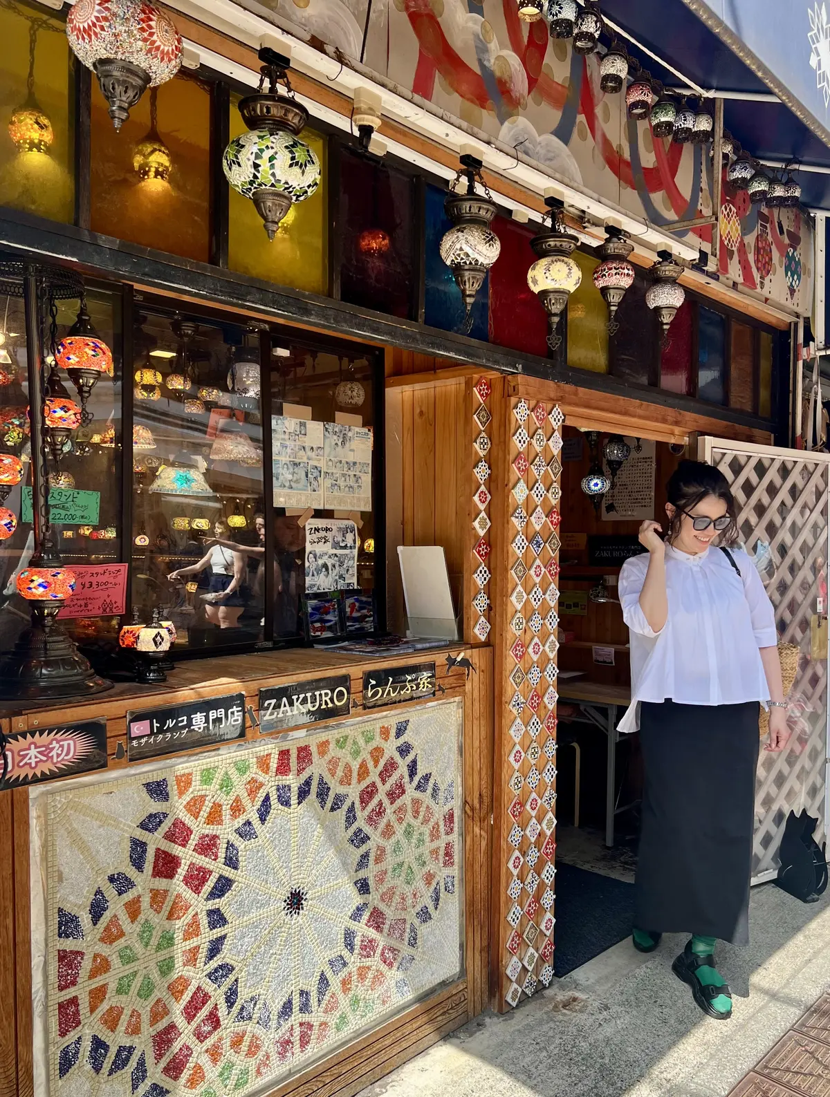 水口宜子　エクラ華組水口宜子さん　谷中銀座商店街　三世代で楽しめる谷中銀座