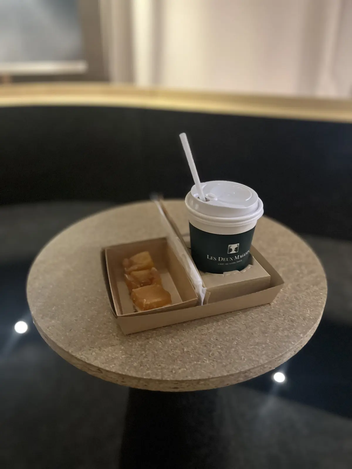 名物のタルトタタンとコーヒーのセット！