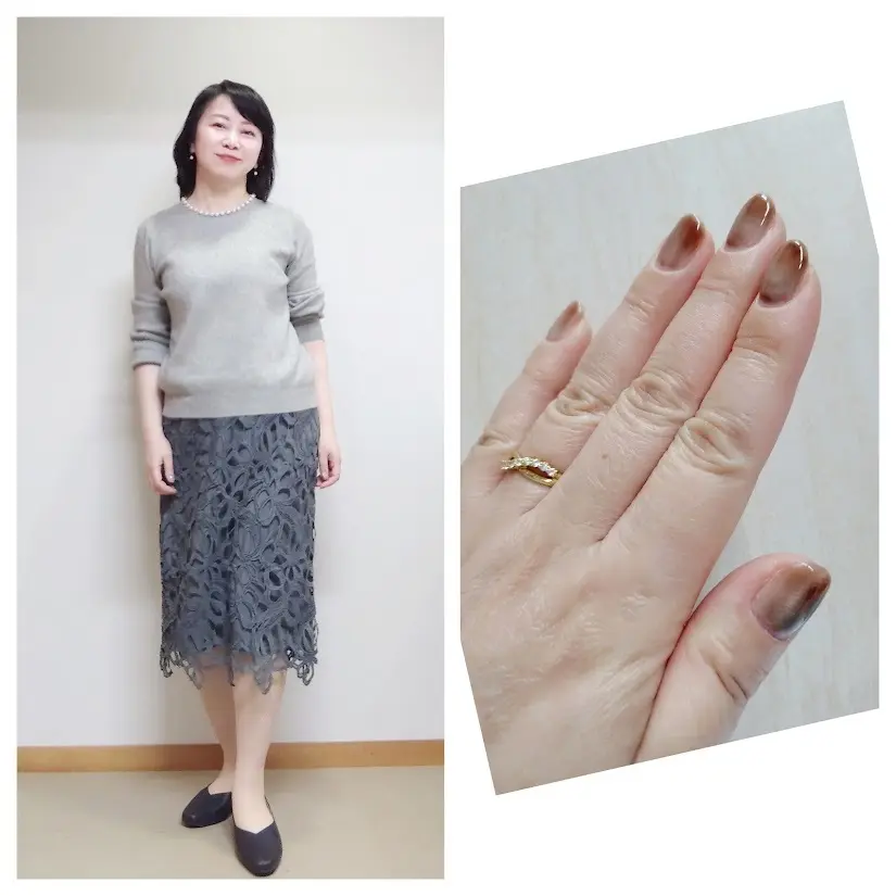 11月初旬　アラフィフ秘書お仕事毎日服の画像_5