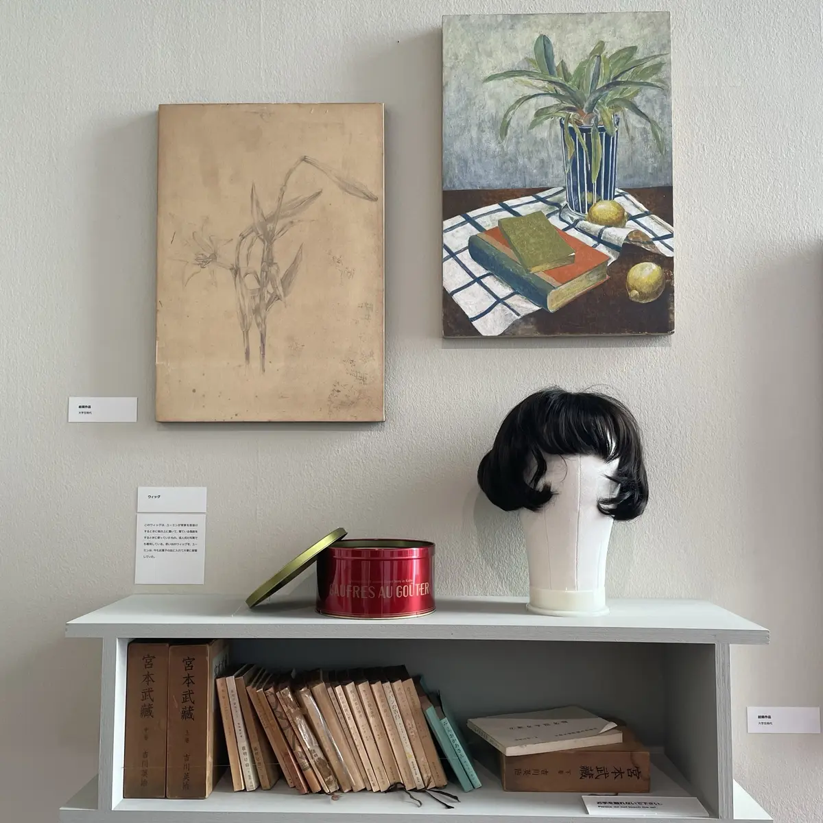 ユーミンの展覧会「YUMING MUSEUM」若き日のユーミンの部屋を再現したコーナー