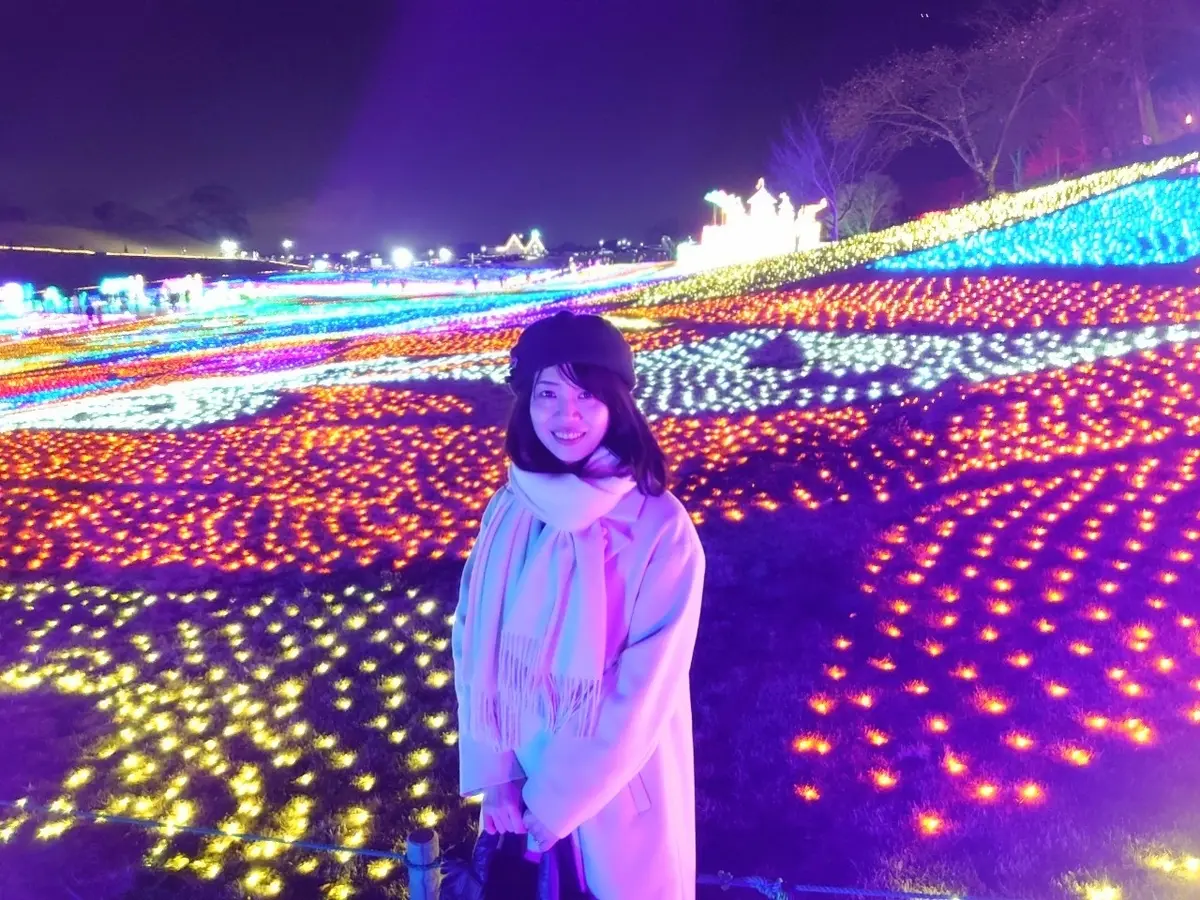 東京ドイツ村のイルミネーション