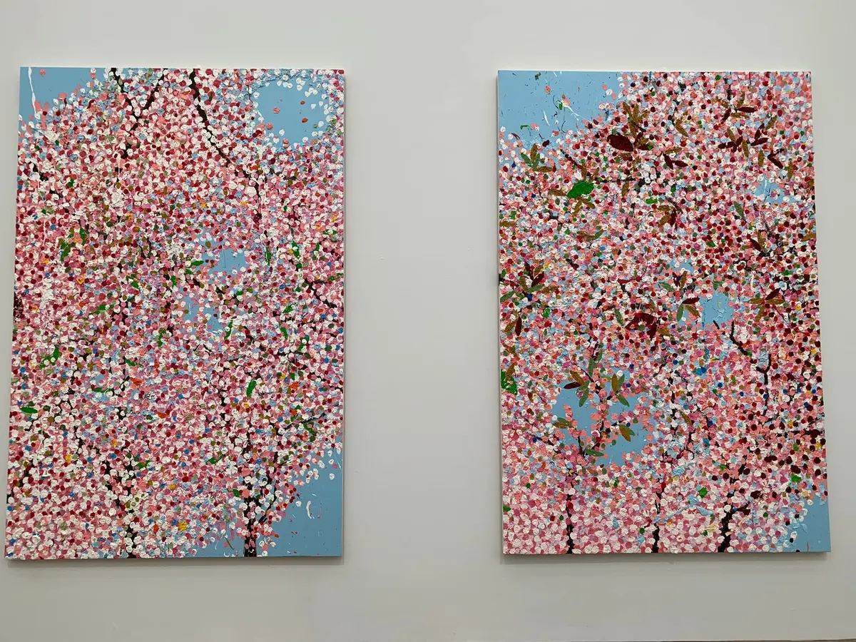 屋内でお花見！ダミアンハーストの桜。みての画像_2