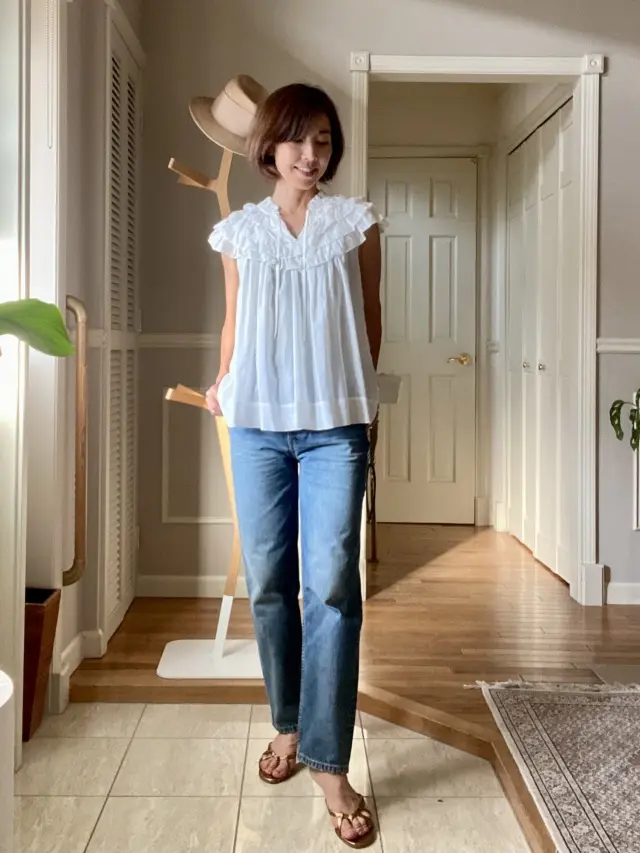 夏の甘辛デニムコーデの画像_1