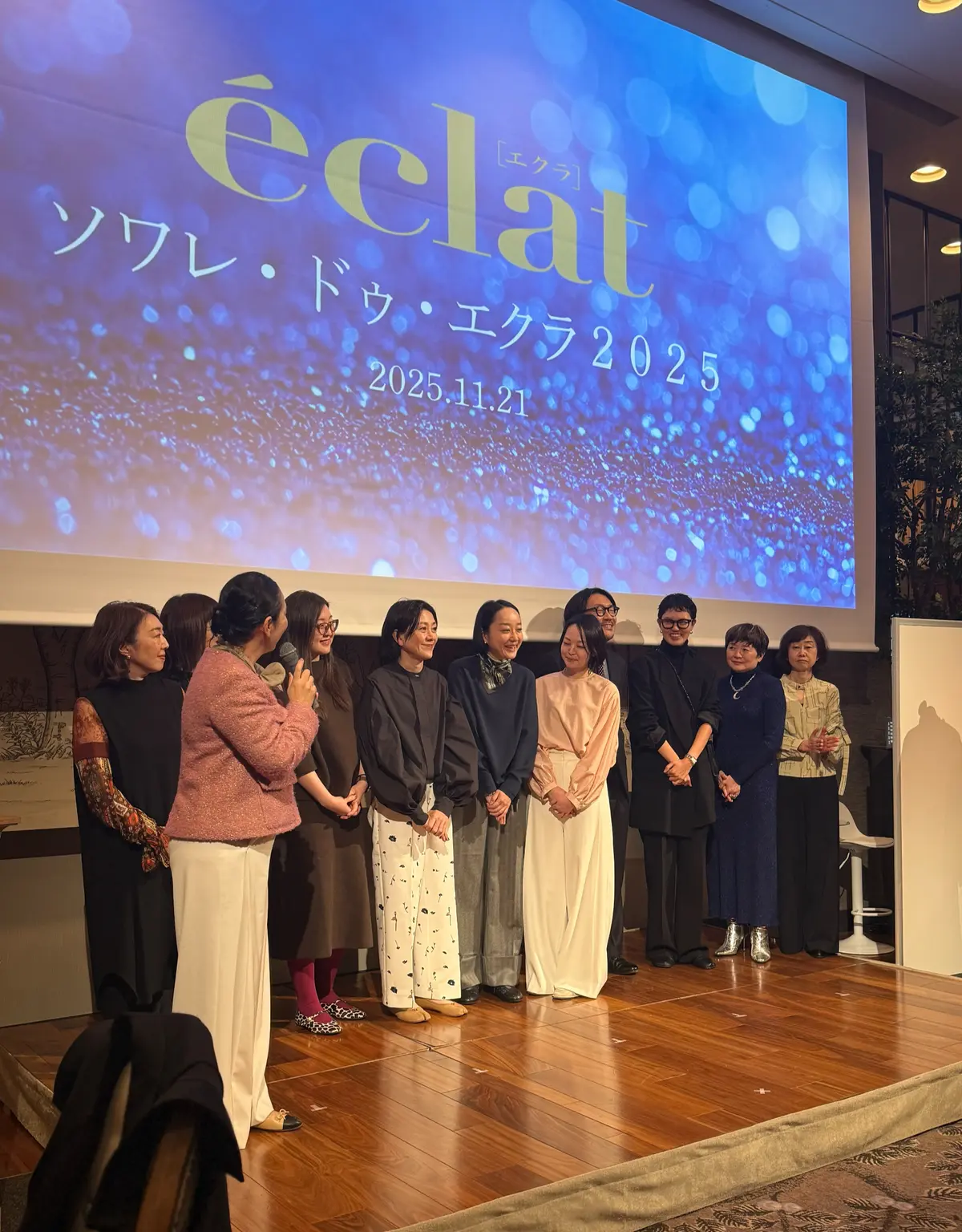 ザ・ストリングス表参道　館内写真　パーティー会場　　エクラ編集部　ソワレ・ドゥ・エクラ 