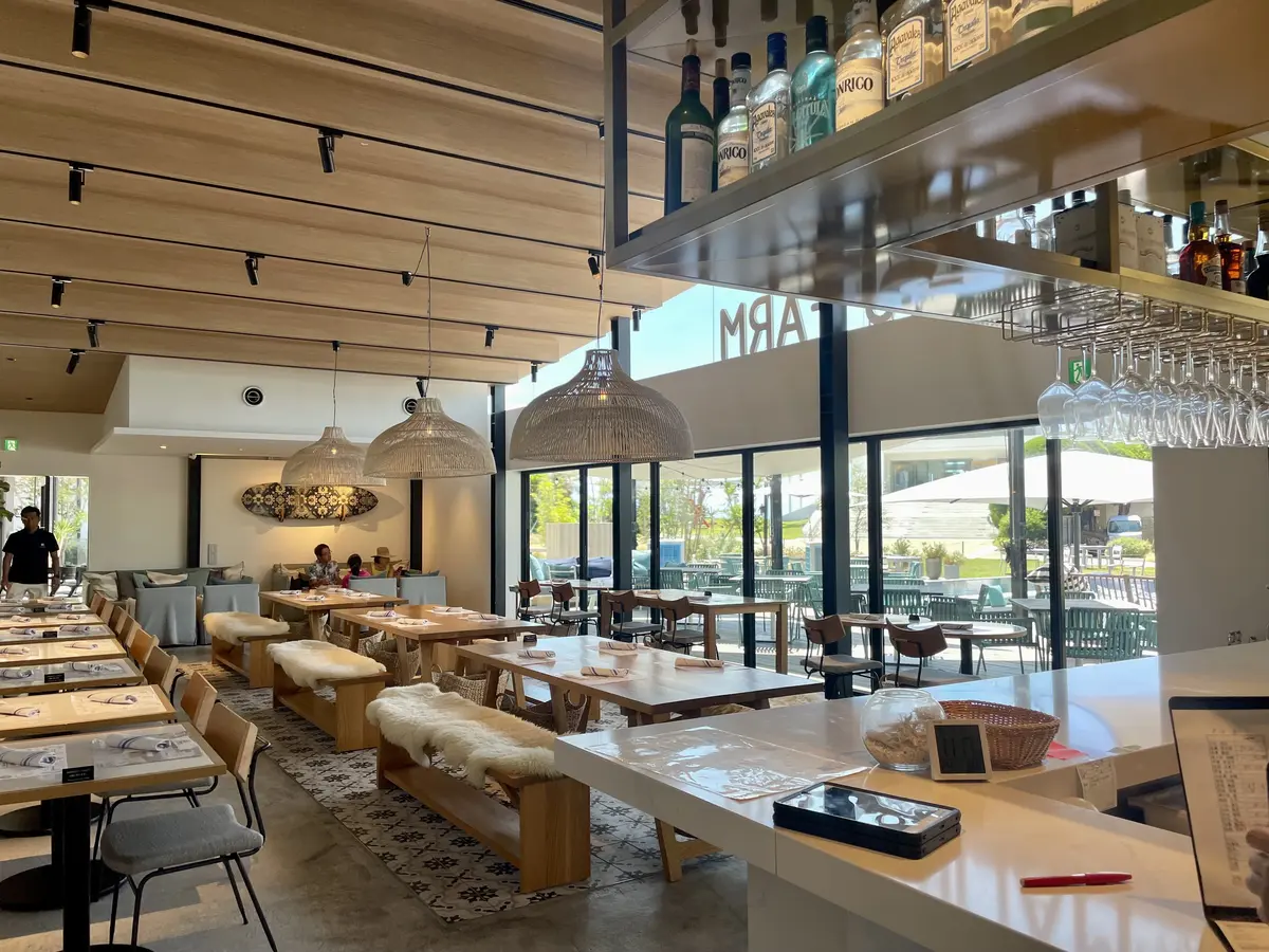 Malibu Farm 店内