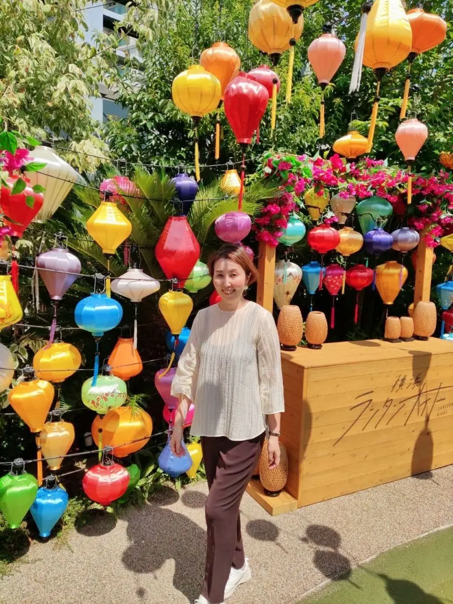 横浜ベイクオーターのランタンナイト