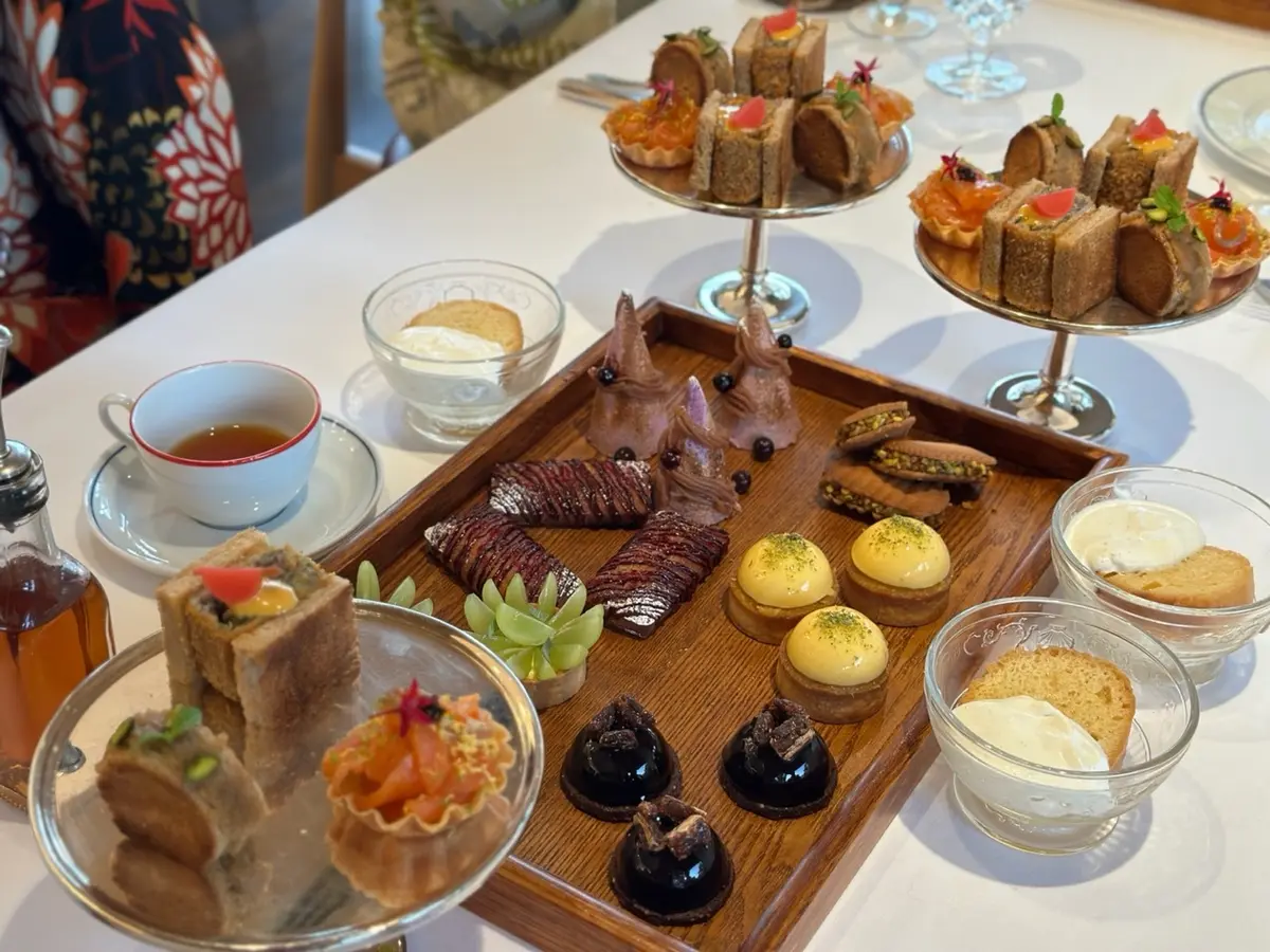 ブノワ京都　アフタヌーンティー