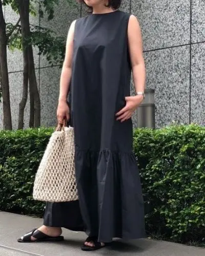 N.O.R.C ティアードヘムワンピース ￥14,500