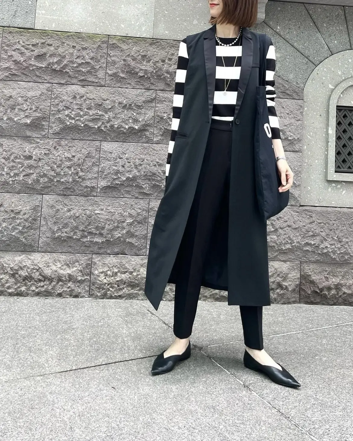 白黒コーデ4style★☆初めての美術館の画像_5