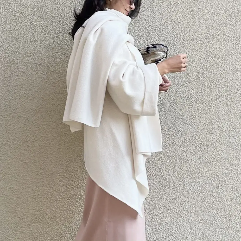 大判ホワイトストール