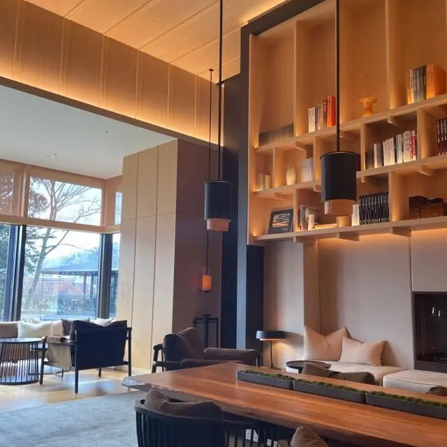 ザ・リッツ・カールトン日光のロビーラウンジ