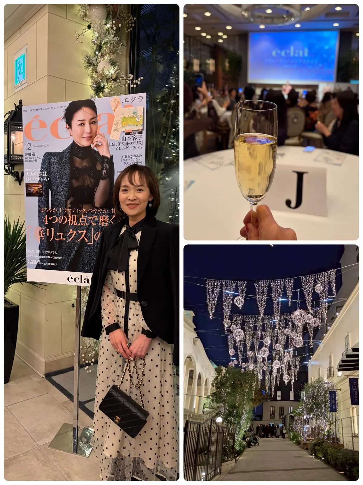 ドット柄のワンピースで２度目の「ソワレ・の画像_24