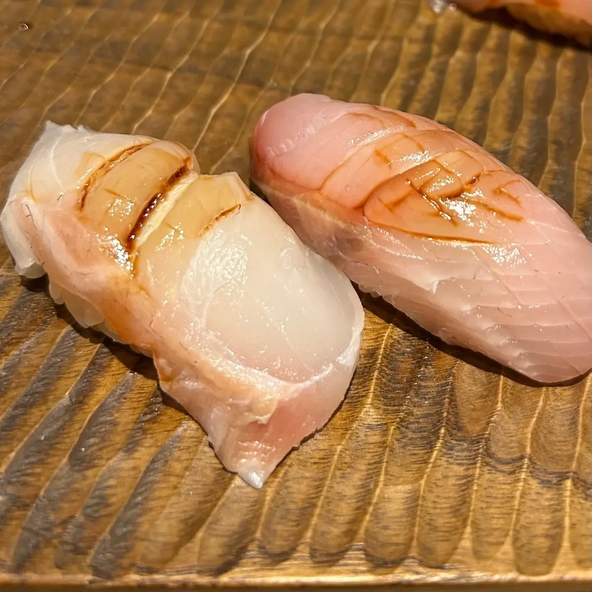 勘八　平目の昆布締め