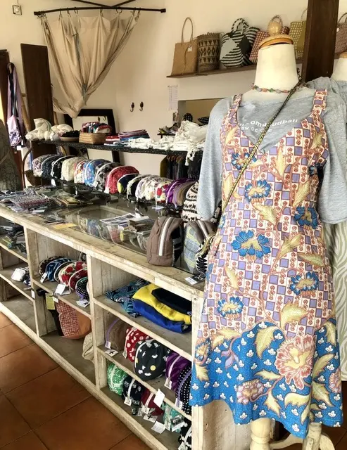 バティックエプロン