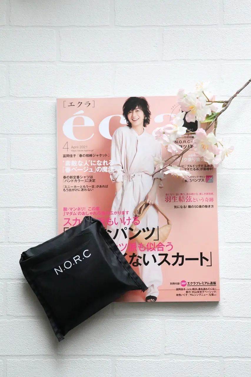 エクラ4月号と付録
