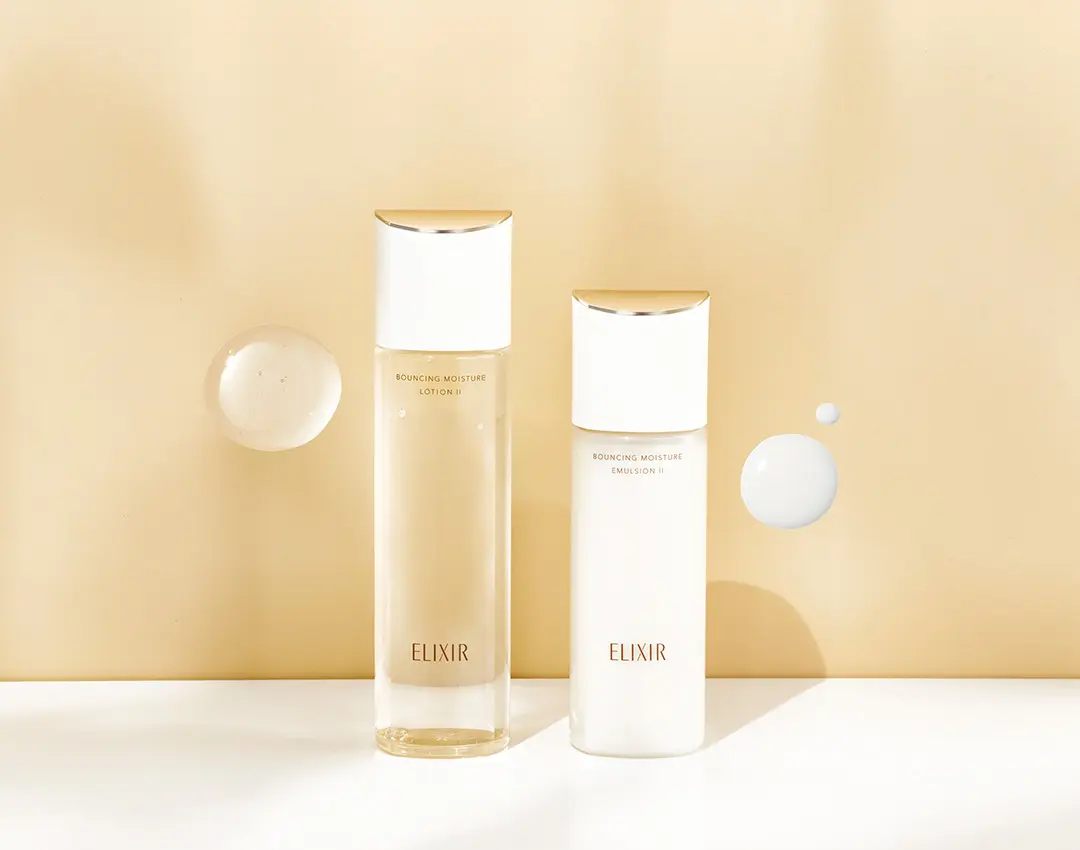 50代の気になる肌に。 新しいエリクシールでハリと潤いを